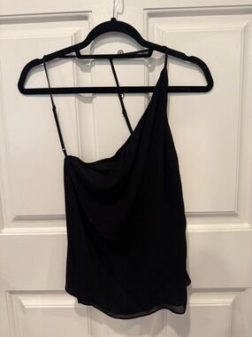 Black Asymmetric Tank
